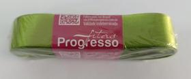 Fita de Cetim Progresso 22mm nº5 - 10m Cor 677 Verde Folha - 01 unidade Fita de Cetim Progresso 22mm nº5 - 10m Cor 677 Verde Folha - 01 unidade