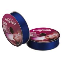 Fita de Cetim Progresso 30mm 50 Mts Azul Bic 1199 Fita de Cetim Progresso 30mm 50 Mts Azul Bic 1199