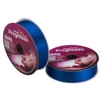 Fita de Cetim Progresso 30mm 50 Mts Azul Pavão 276 Fita de Cetim Progresso 30mm 50 Mts Azul Pavão 276