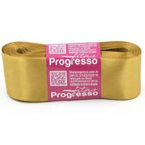 Fita de Cetim Progresso 38mm - 10mt - Ref. CF009 - Cor 1353 - Dourado - Progresso (PH Fit) Fita de Cetim Progresso 38mm - 10mt - Ref. CF009 - Cor 1353 - Dourado - Progresso (PH Fit)