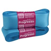 Fita de Cetim Progresso 38mm - Nº 9 c/ 10 metros - Azul Turquesa Fita de Cetim Progresso 38mm - Nº 9 c/ 10 metros - Azul Turquesa