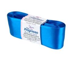 Fita de Cetim Progresso 38mm nº9 - 10m Cor 214 Azul Royal - 01 unidade