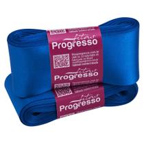 Fita de Cetim Progresso 50mm - Nº 12 c/ 10 metros - Azul Royal Fita de Cetim Progresso 50mm - Nº 12 c/ 10 metros - Azul Royal