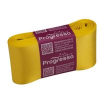 Fita de Cetim Progresso 50mm nº12 - 10m Amarelo Gema - 1un Fita de Cetim Progresso 50mm nº12 - 10m Amarelo Gema - 1un