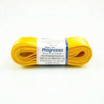 Fita de Cetim Progresso 50mm nº12 - 10m Cor 038 Amarelo Ouro - 01 unidade