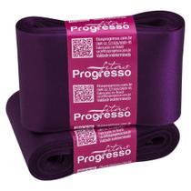 Fita de Cetim Progresso 70mm - Nº 22 c/ 10 metros - Violeta