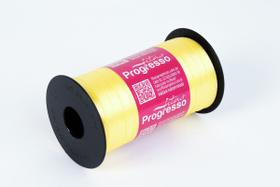 Fita de Cetim Progresso 7mm 100 Mts Amarelo Canário 242 Fita de Cetim Progresso 7mm 100 Mts Amarelo Canário 242