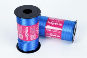 Fita de Cetim Progresso 7mm 100 Mts Azul Royal 214