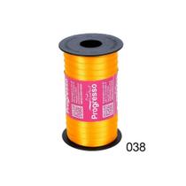 Fita de Cetim Progresso 7mm com 100 Metros Amarelo Ouro
