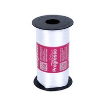 Fita De Cetim Progresso 7Mm Com 100 Metros Branca Fita De Cetim Progresso 7Mm Com 100 Metros Branca