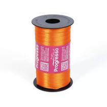 Fita de Cetim Progresso 7mm com 100 Metros Laranja Fita de Cetim Progresso 7mm com 100 Metros Laranja