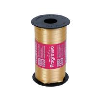 Fita De Cetim Progresso 7Mm Com 100 Metros Ouro Fita De Cetim Progresso 7Mm Com 100 Metros Ouro
