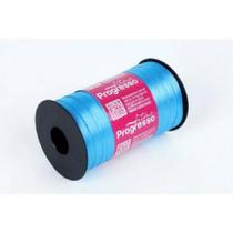 Fita de Cetim Progresso 7mm nº1 - 100m 1390 Azul Medio - 1un