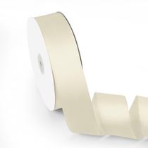 Fita de cetim Quhora de 1-1/2" x 100 jardas Fita de seda marfim com bobina Ideal para embrulhos de presentes, buquês de flores, artesanato, decorações de festas de casamento, projetos de Natal e costura