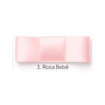 Fita de Cetim Simples N 1 7mmx10m Najar - Rosa Bebê Fita de Cetim Simples N 1 7mmx10m Najar - Rosa Bebê