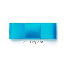 Fita de Cetim Simples N 1 7mmx10m Najar - Turquesa Fita de Cetim Simples N 1 7mmx10m Najar - Turquesa
