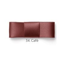 Fita de Cetim Simples N 2 10mmx10m Najar - Café