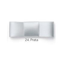 Fita de Cetim Simples N 2 10mmx10m Najar - Prata