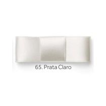 Fita de Cetim Simples N 3 15mmx10m Najar Prata Claro
