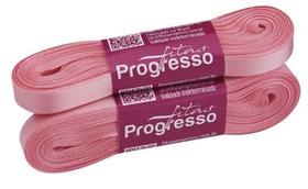 Fita de Cetim Simples Progresso 10MM Cor 009 Rosa Pétala - 10 Metros Fita de Cetim Simples Progresso 10MM Cor 009 Rosa Pétala - 10 Metros