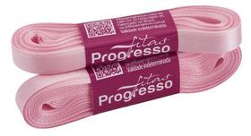 Fita de Cetim Simples Progresso 10MM Cor 310 Rosa Bebê - 10 Metros