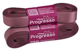 Fita de Cetim Simples Progresso 15mm Cor 344 Rosê - 10 Metros