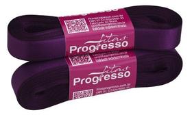 Fita de Cetim Simples Progresso 15mm Cor 675 Violeta - 10 Metros