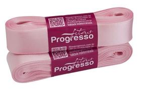 Fita de Cetim Simples Progresso 22mm Cor 310 Rosa Bebê - 10 Metros