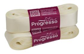 Fita de Cetim Simples Progresso 22mm Cor 311 Champagne - 10 Metros