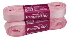 Fita de Cetim Simples Progresso CF003 15MM Cor 310 Rosa Bebê - 10 Metros
