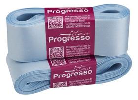 Fita de Cetim Simples Progresso CF009 38MM Cor 212 Azul Bebê - 10 Metros