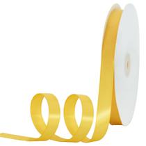 Fita de Cetim TONIFUL 1,5 cm x 91 m Amarelo Liso