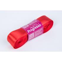 Fita de Cetim Vermelho Tomate 22MM X 10M Pacote com 1
