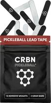 Fita de chumbo Pickleball CRBN Extra Strength 3g Adesivo 12 unidades