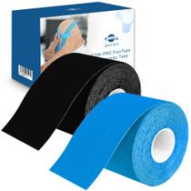 Fita de Cinesiologia axion 2 Rolos 4,9m x 5cm à Prova d'Água Fita de Cinesiologia axion 2 Rolos 4,9m x 5cm à Prova d'Água