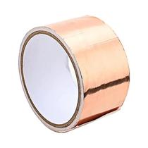 Fita De Cobre Condutiva De 13,12 Pés Para Blindagem EMI De Guitarra, Adesivo Forte Para Reparos Fita De Cobre Condutiva De 13,12 Pés Para Blindagem EMI De Guitarra, Adesivo Forte Para Reparos