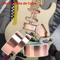 Fita De Cobre Condutora De Dupla Face De 10m, Espessura De 0,05mm, Tira Adesiva Antiestática Para Fita De Cobre Condutora De Dupla Face De 10m, Espessura De 0,05mm, Tira Adesiva Antiestática Para