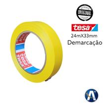 Fita de Demarcação 60760 PVC Amarela 24mmX33m Tesa