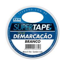 Fita de Demarcação de Solo Branca 48 mm x 15 m Tekbond - Atb Fita de Demarcação de Solo Branca 48 mm x 15 m Tekbond - Atb
