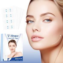 Fita de elevação facial BINGMOT Adesivo de elevação invisível (180 unidades) Fita de elevação facial BINGMOT Adesivo de elevação invisível (180 unidades)