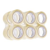 Fita de embalagem Amazon Basics 2,7 mm de espessura 2 cm x 55 m transparente x12 Fita de embalagem Amazon Basics 2,7 mm de espessura 2 cm x 55 m transparente x12