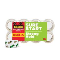 Fita de embalagem de envio Scotch Sure Start 1,88 cm x 50 m