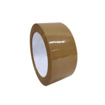 Fita de Empacotamento para Fechamento de Caixas e Remessas -Marrom (48mmX100m)PAC COM 5 ROLOS