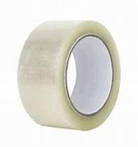 Fita de Empacotamento para Fechamento de Caixas -Transparente (24mmX100m)PAC COM 10 ROLOS