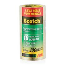 Fita De Empacotamento Scotch 3M 5802 45Mmx100M Com 4