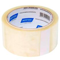 Fita De Empacotamento Transparente 48mmx45m Norton 78072712420