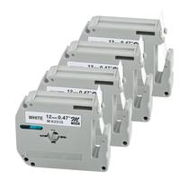 Fita de etiqueta BORN4SHIP P Touch MK-231, 12 mm, 4 pacotes Fita de etiqueta BORN4SHIP P Touch MK-231, 12 mm, 4 pacotes