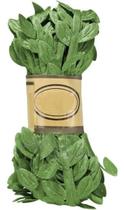 Fita de Folhas de Cetim Verde Musgo Ref. S403 Rolo com 10 metros Fita de Folhas de Cetim Verde Musgo Ref. S403 Rolo com 10 metros