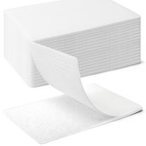 Fita de gancho e laço Art3d 40 conjuntos de 4 x 6 cm branca frente e verso Fita de gancho e laço Art3d 40 conjuntos de 4 x 6 cm branca frente e verso