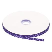 Fita de gorgorão MECCANIXITY roxa escura 1cm x 90m poliéster